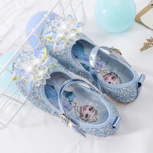 Zapatos Frozen Elsa Princess Con Suela Blanda, Sandalia Para