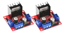 Comprar X2 Modulo Puente H L298n - Controlador De Motores 2a
