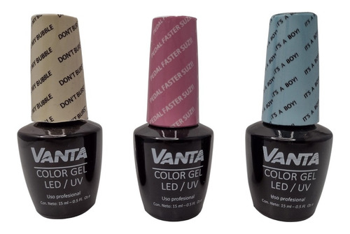 Vanta Esmalte Semipermanente Gel On-off Cabina 15 Ml X3u