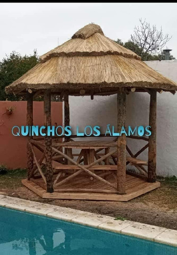 Imagen 3 de 5 de Quinchos De Paja/ Pergolas/ Decks. Los Álamos