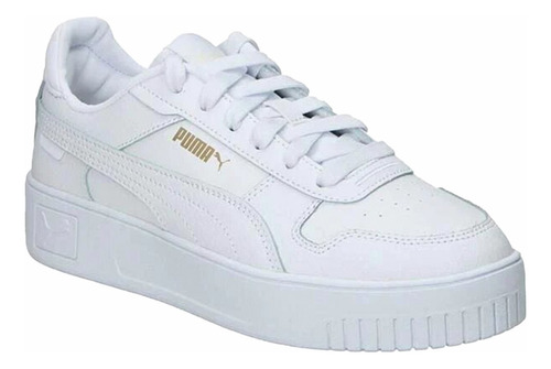 Puma Carina Street Jr Plataforma Para Dama Color Blanco 