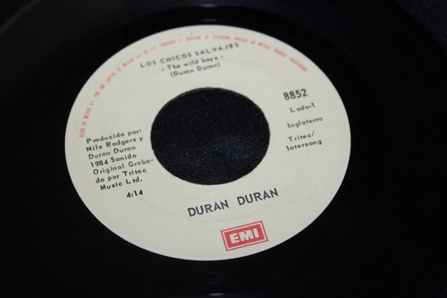 Lp 45 Single - Duran Duran - The Wild Boys