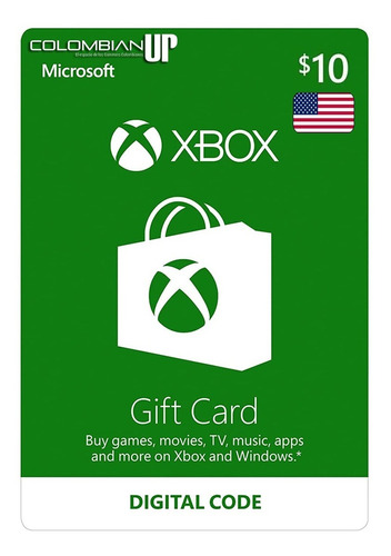 Tarjeta Xbox Gift Card $10 Usd Para Xbox Series X/s - One