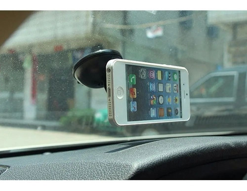 Suporte Veicular Magnético Para Celular Gps Ventosa + Nfe