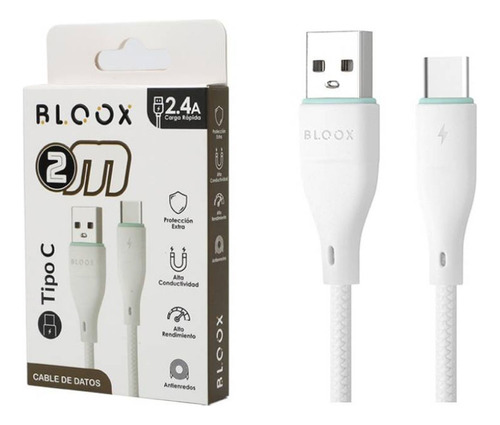 Cable Usb A A Usb C Bloox 2m Dimm