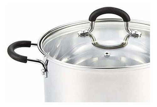 Olla Salsa Acero Inoxidable 20 Qt Con Tapa, Cook N Home
