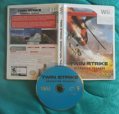 Twin Strike - Operation Thunder Heli / Nintendo  Wii - Wii U