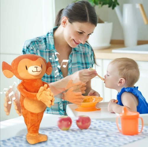 Comi Amigo Peluche Electrónico De Estimulacion Con Sonidos