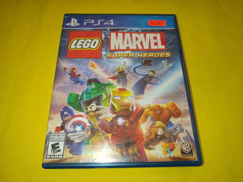 Lego Marvel Super Heroes Ps4 Disco En Buen Estado Funcionand