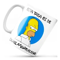 Comprar Mug Pocillo Con Nombre Homero Esta Taza  Tiene Dueño 