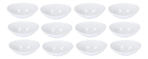 Plato Hondo Universo Gastronómico Plato Mini Plato 105-009-149 Color Blanco 105-009-149 - Pack X 12