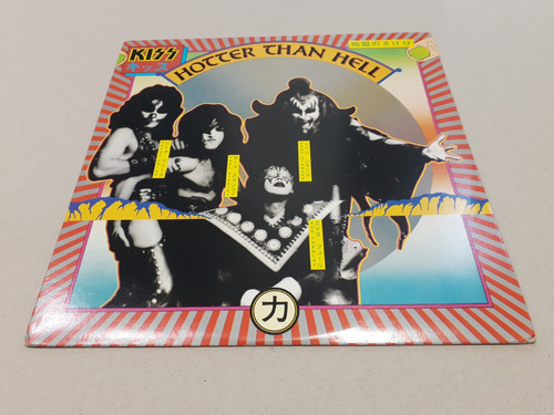 Hotter Than Hell, Kiss - Lp Vinilo 1974 Usa Nm 9/10