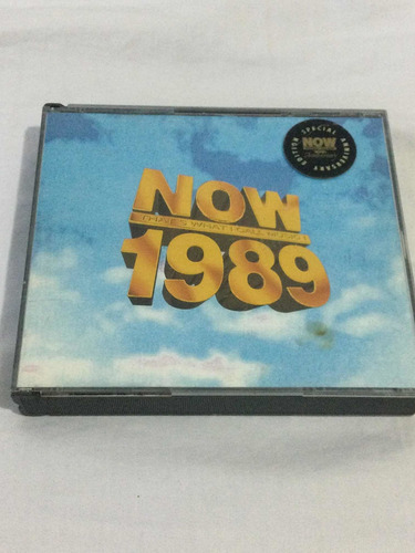 Now 1989 Thats What I Call Music Cd Doble Uk Recopilación