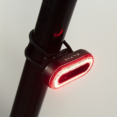 Imagen 3 de 6 de Pack Luz Bicicleta Delantera Y Trasera Eltin Focus 400+40lm