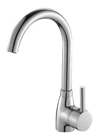 Imagen 3 de 4 de Griferia Monocomando Pico Cisne Flaming Cocina Baño Oferta