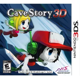 Cave Story Nintendo 3ds Funda Lenticular