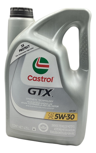 Aceite Castrol Gtx 5w-30, 4.73ml Semisintetico.