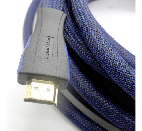 Cabo Hdmi 12 Metros 1.4 Logical Cables Blue Diamond 4k 3d Fh