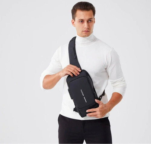 Bolso Antirrobo Terciado Seguridad Maleta Morral Urbano Usb