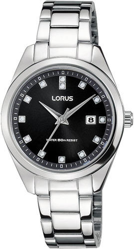 Imagen 7 de 10 de Reloj De Mujer Lorus Rj243bx9 Acero Inox 50m 28mm Garantia