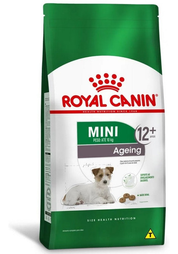 Ração Para Cães Mini Ageing 12+ Anos 2,5kg Royal Canin