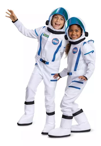 Cualquier Labor Activar Disfraz Astronauta Completo Premium Niñas Y Niños 8-10 Años