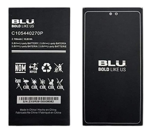 Batería Pila Blu Dash X Plus C105440270p D950 D950u 2700mah