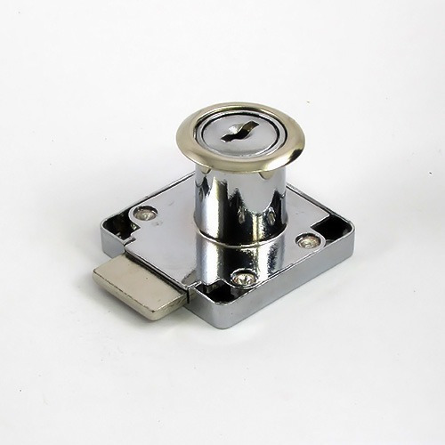 Imagen 3 de 3 de Cerradura Cocol Cuadrada M4110 Muebles Soarma 2 Llaves 20mm