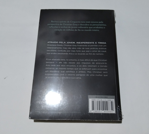Livro Mais Escuro Cinquenta Tons Mais Escuros Pelos Olhos De