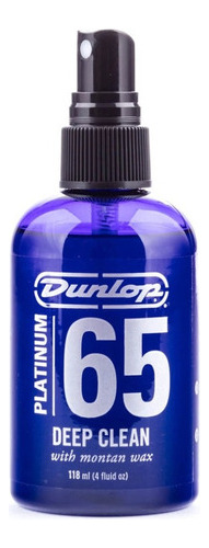 Limpador Guitarra Baixo Dunlop 65 Deep Clean Platinum 118ml