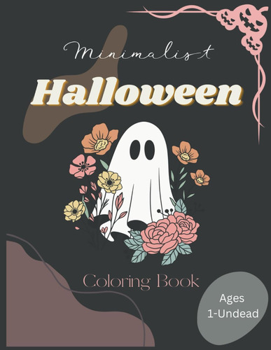 Libro: Minimalist Halloween Coloring Book: Artistic Coloring
