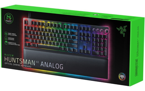 Imagen 6 de 7 de Teclado Opto Mecanico Gamer Razer Huntsman V2 Analogico