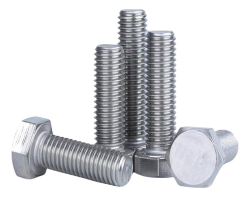 Perno Hexagonal M6x35 Paso 1 Inoxidable Pack 50 Unidades