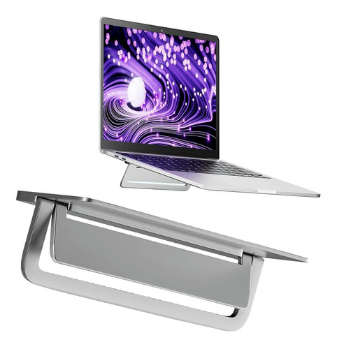 Soporte Para Laptop Plegable Ajustable Aluminio Fijo