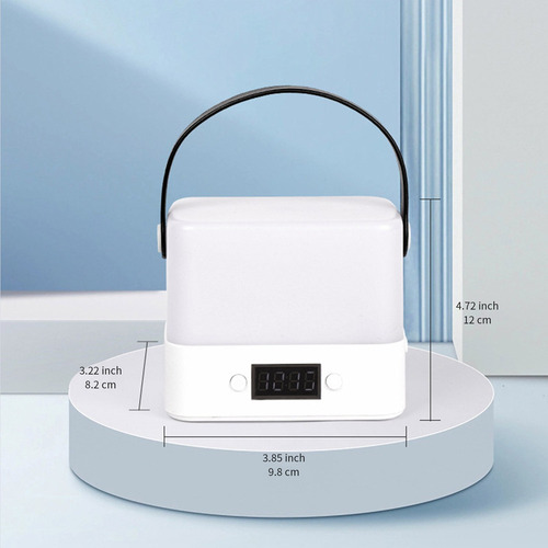 Luz Nocturna Recargable Para Dormitorio Junto A La Cama Para
