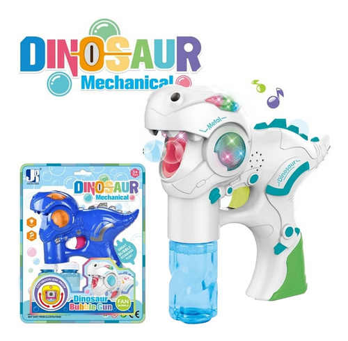 Burbujero Automatico Dinosaurio Luz Musica Nvo 0385 Bigshop