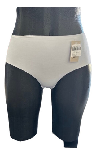 Dos Pantaleta Sin Costuras , T-ch-m-g Y Eg , Color Blanco