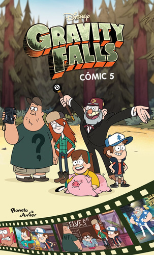 Gravity Falls. Cómic 5, de Disney. Serie Disney Editorial Planeta Infantil México, tapa blanda en español, 2019