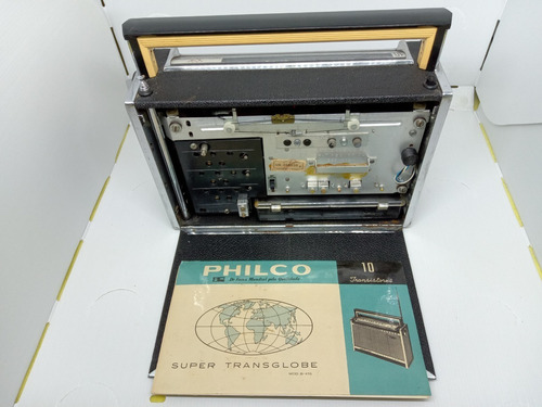 Imagem 7 de 10 de Rádio Philco Transglobe B470 Am Ondas Curtas Grade Losango