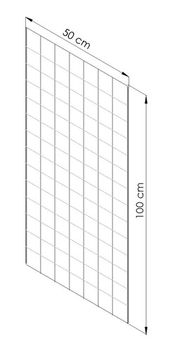 Imagen 10 de 10 de Paquete De 2 Rejas De 50x100cm Y 30 Ganchos