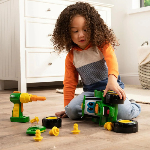 John Deere Build-a-johnny Tractor Construye Un Tractor Johnny John Deere Verde