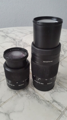 Imagen 4 de 4 de Lente 4.5-5.6 75-300mm Y Lente 3.5-5.6 18-70mm Marca Sony