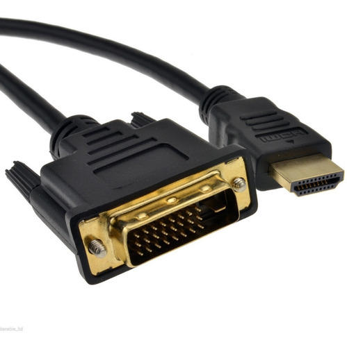 Cable 1.5 Mts Hdmi Macho A Dvi Macho 24+1 F/dorado Lcd Xxx