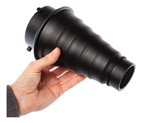 Snoot Godox Sn01 com suporte Bowens para Flash Studio