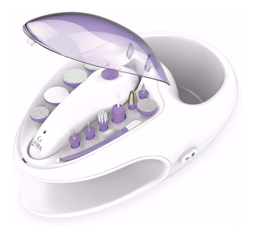 Imagen 1 de 10 de Kit Manicura Pedicura Gama (59) Torno Uñas Pies Manos Accesorios - Podologia - Garantia Oficial - Nails Spa Fresas - 12