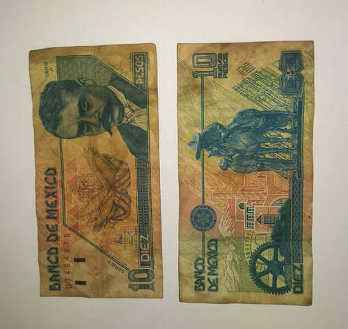 Billetes De $10 De 1992