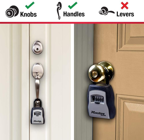 Imagen 5 de 8 de Candado Caja Guarda Llaves Master Lock 5400d Clave Numerica