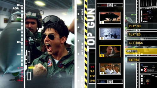 Top Gun (1986) - Tom Cruise - 2d / 3d - 1 Bluray