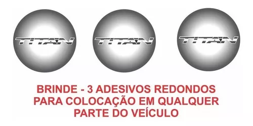 Faixa Lateral Titan Escovado Saveiro 2008/2013 - Carblue