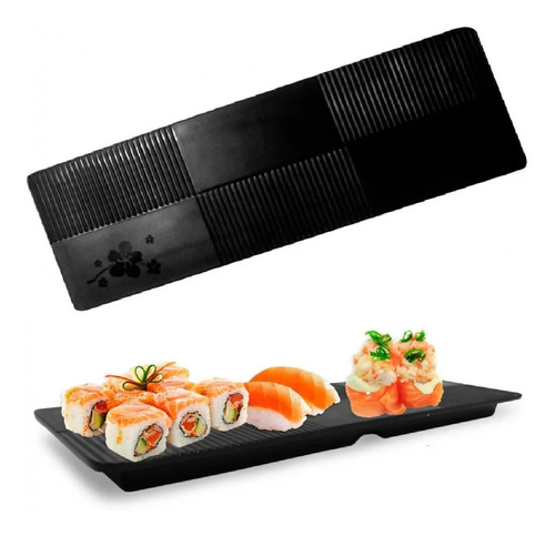 Travessa Retangular Malamina Oriental Sushi Sashimi